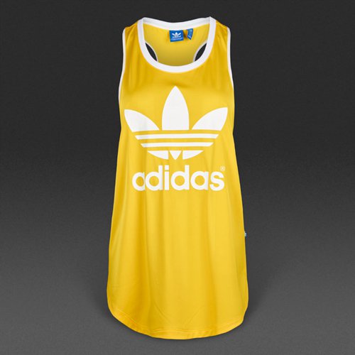 Adidas Originals Track Tank Top Equator Yellow for Women